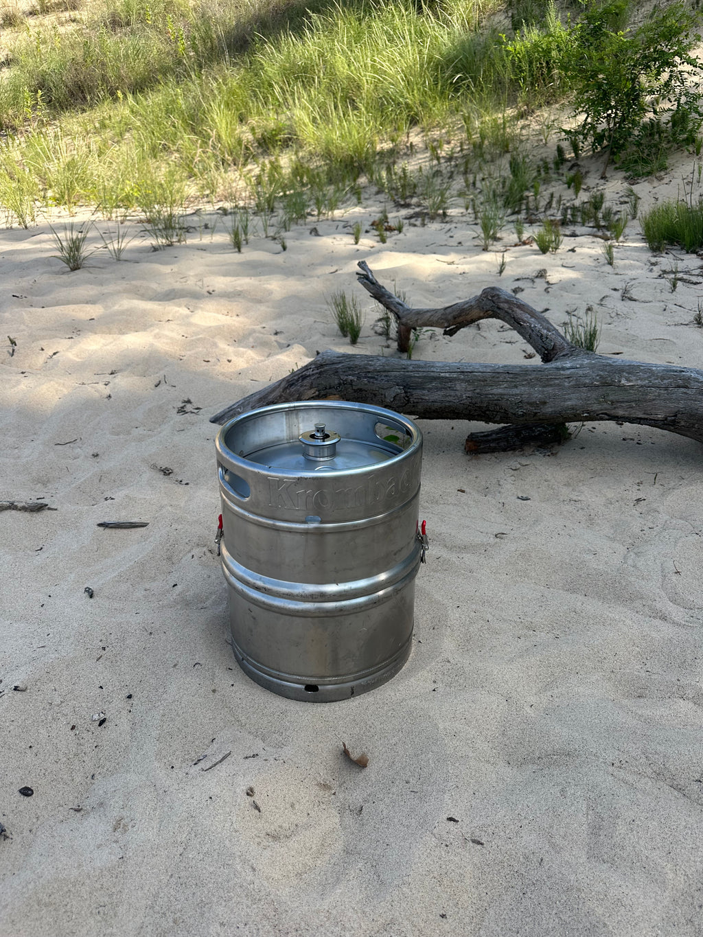 5-in-1 Beer Keg Grill – Stainless Steel BBQ Fire Pit Smoker Camping Stove Portable Outdoor Grill