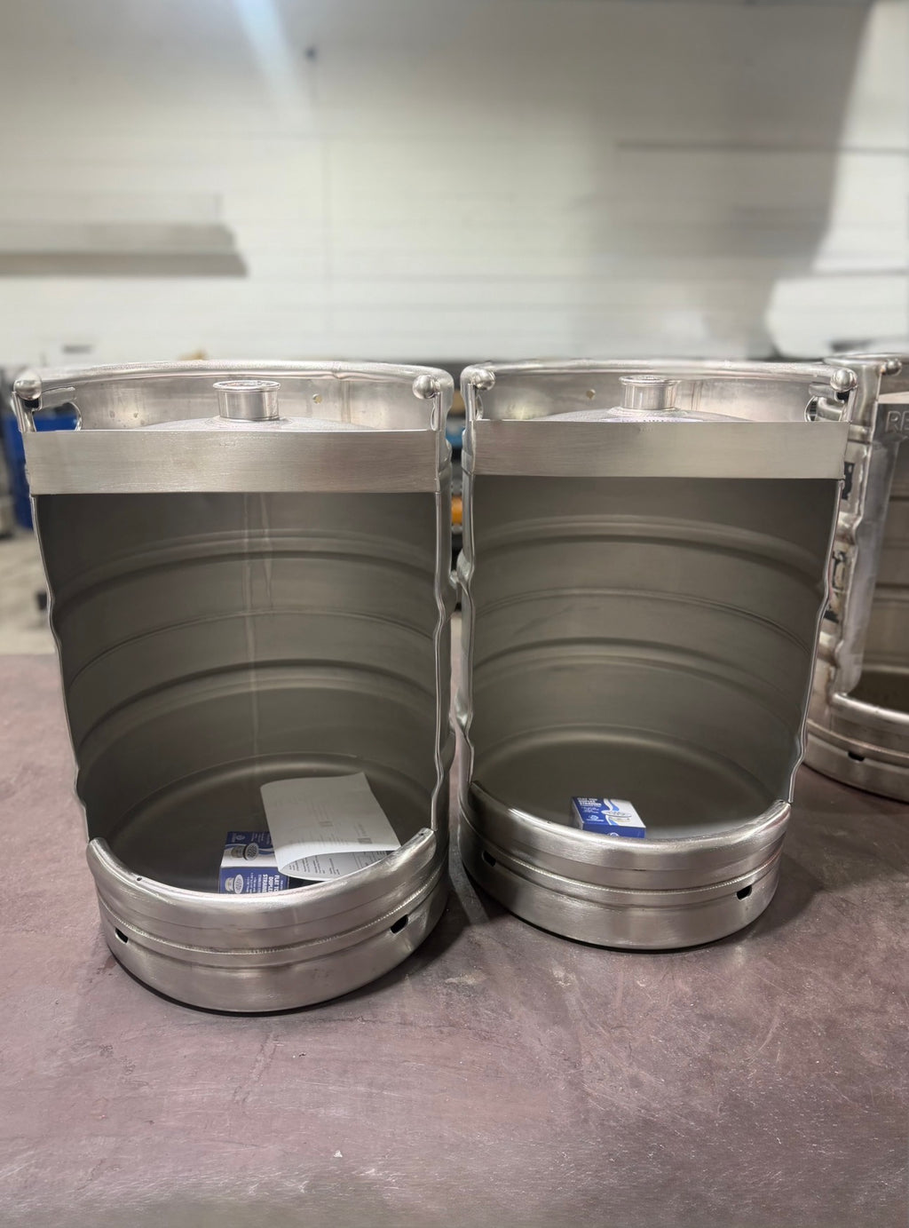 Beer Keg Urinal – Stainless Steel Handmade Industrial Urinal for Man Cave Bar Bathroom