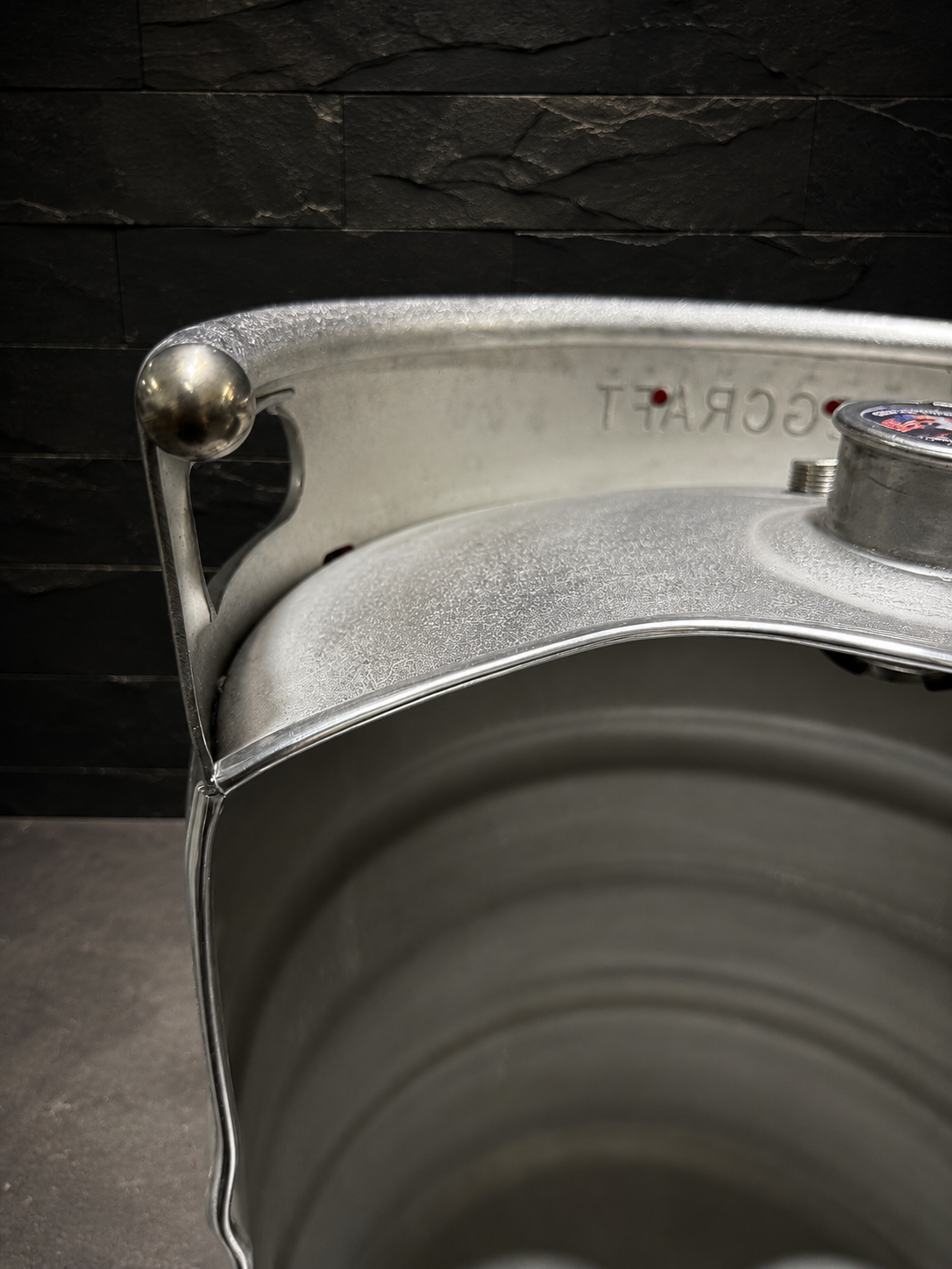 Unique Beer Keg Urinal – Industrial Stainless Steel Urinal for Man Cave Bar Decor – Wall Mounted