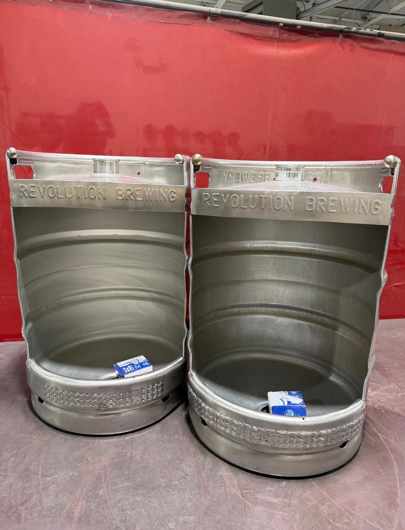Beer Keg Urinal – Stainless Steel Handmade Industrial Urinal for Man Cave Bar Bathroom