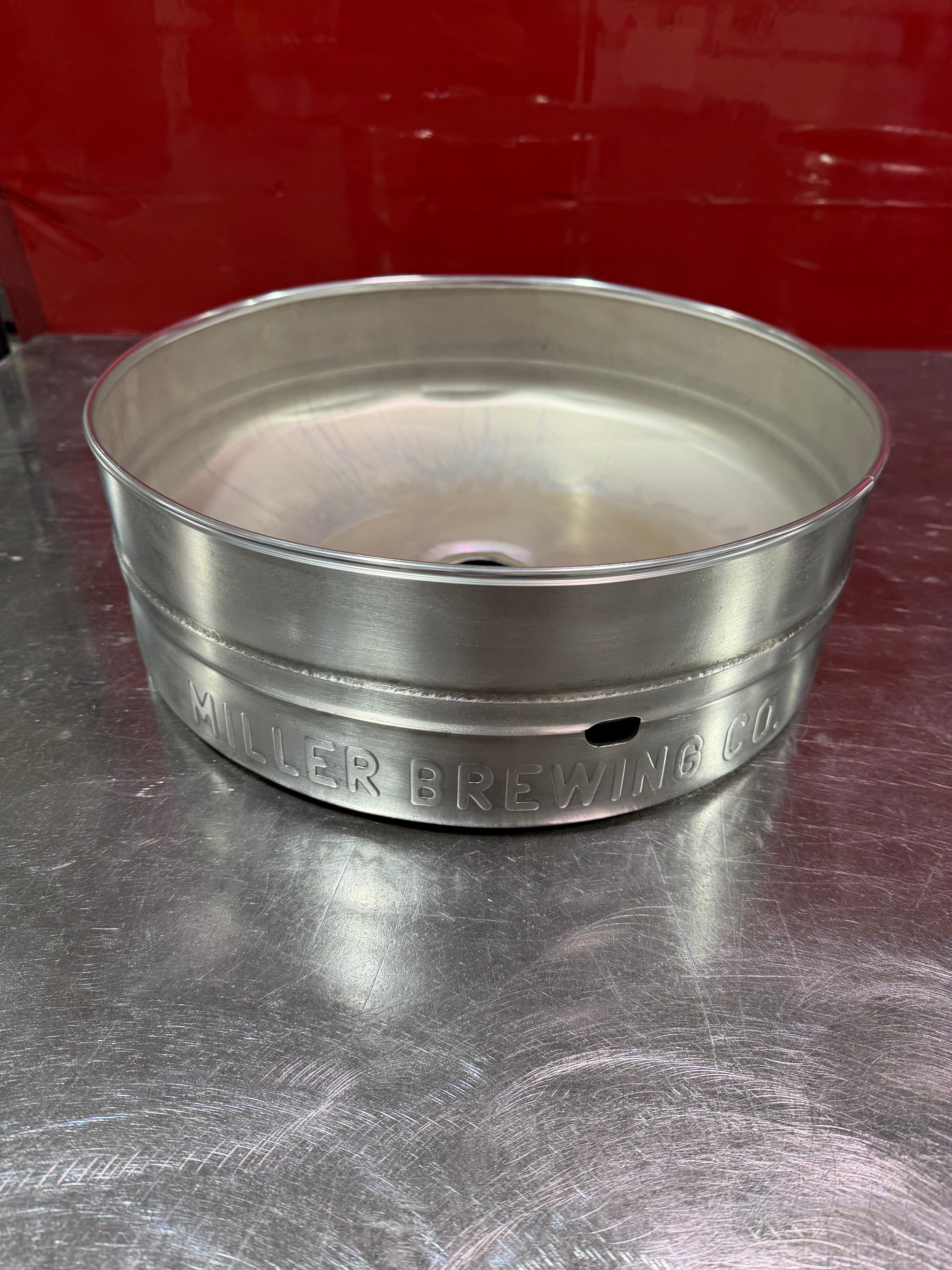 Beer Keg Sink: Stainless Steel Industrial Bar Sink