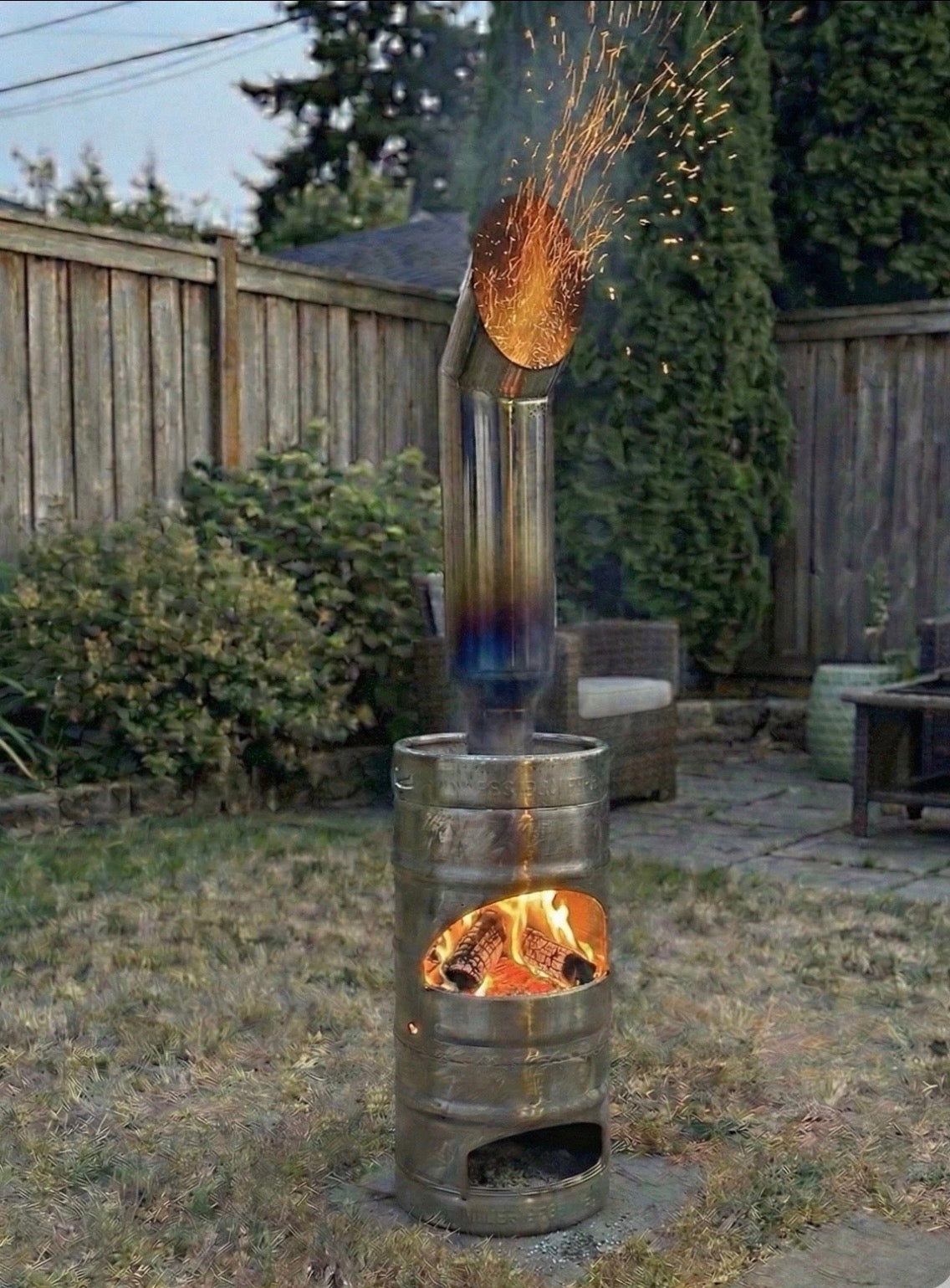 🔥 Stainless Steel Outdoor Heater / Patio Stove