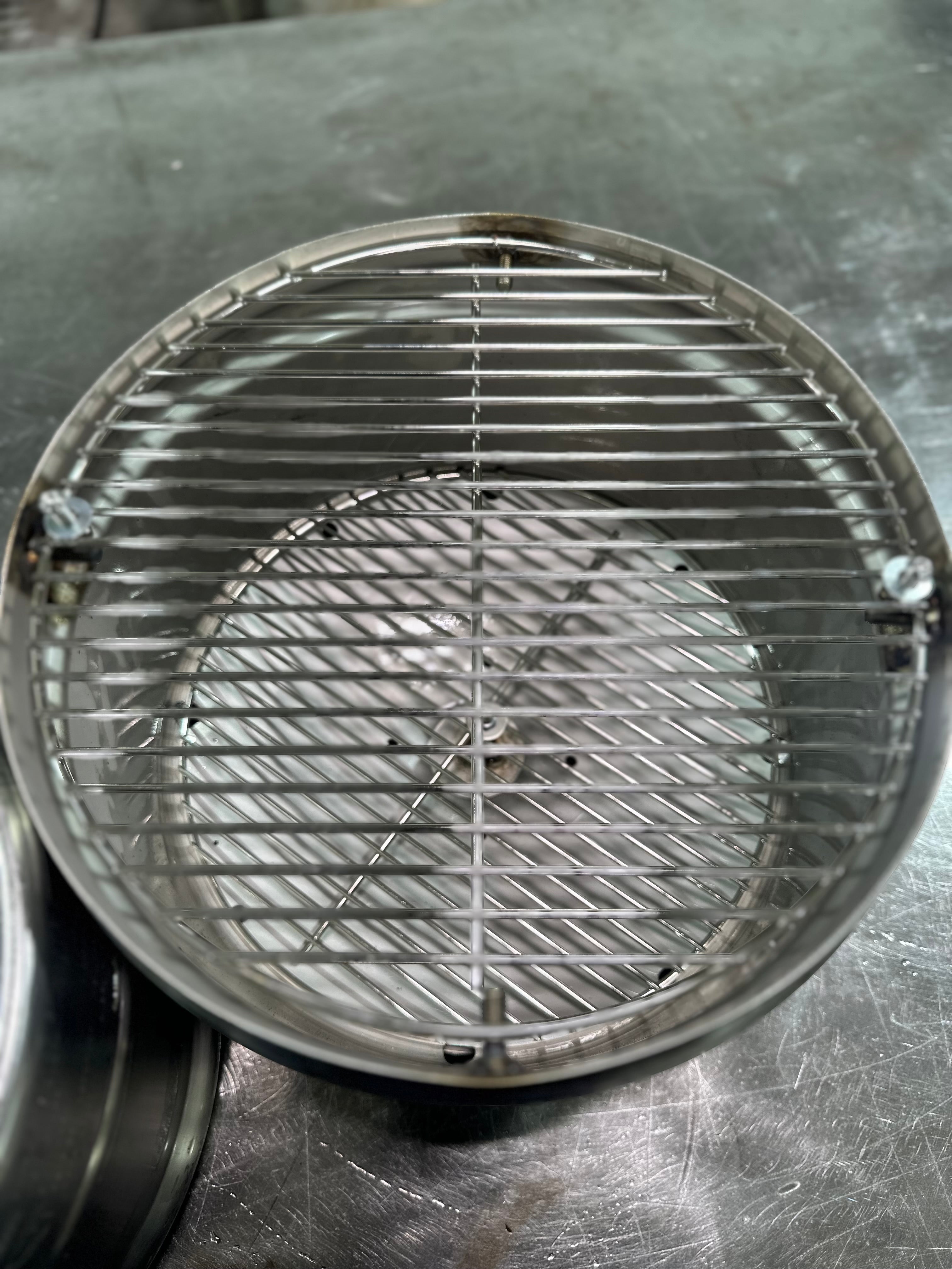 5-in-1 Beer Keg Grill – Stainless Steel BBQ Fire Pit Smoker Camping Stove Portable Outdoor Grill